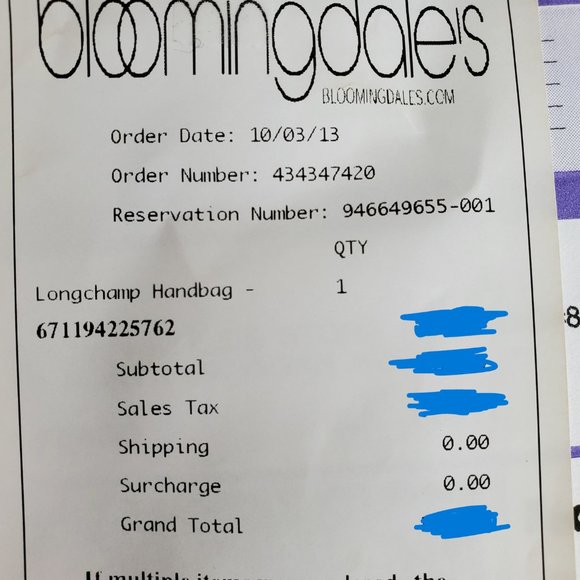 Longchamp Le Pliage Cuir Small Navy - Picture 6 of 10